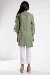 Girl's Ethnic Tops (8-13Y) (Olive)